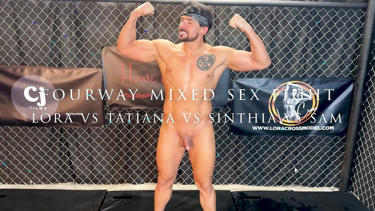 Combat sexuel mixte à quatre huilés, Lora Cross vs Sinthia Bee vs Sam Stout vs Tatiana Steele