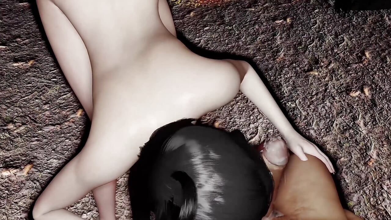 3d - cachonda puta desnuda sus tetas perfectas engañando con una gran polla