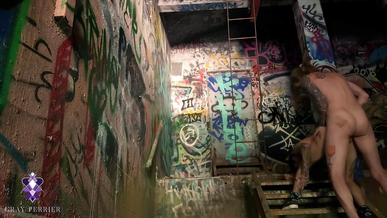 Trans Girl Caught Fucking a Trans Man in an Abandoned Building