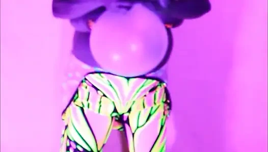 Big Boobs Blacklights and Balloons Two