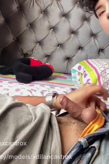 Young Twink Gets Fucked Bareback by His Straight Stepcousin and Cum Inside His Ass