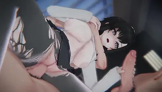 [arknights] - pendeta istri dokter kewalahan (diikat pendamping pertama &pov sandwich dp) (4k/60fps) | ()