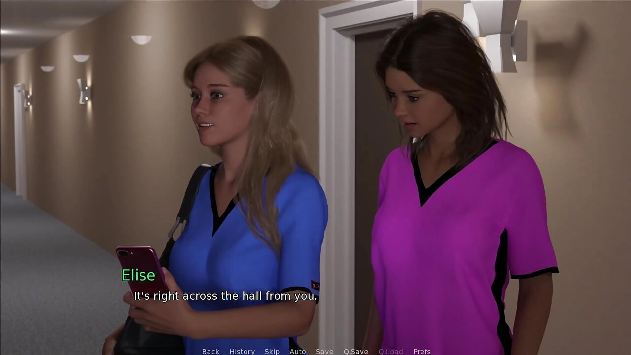 The East Block 26 Kathryn Gave the Old Man Accross the Appartment a Handjob