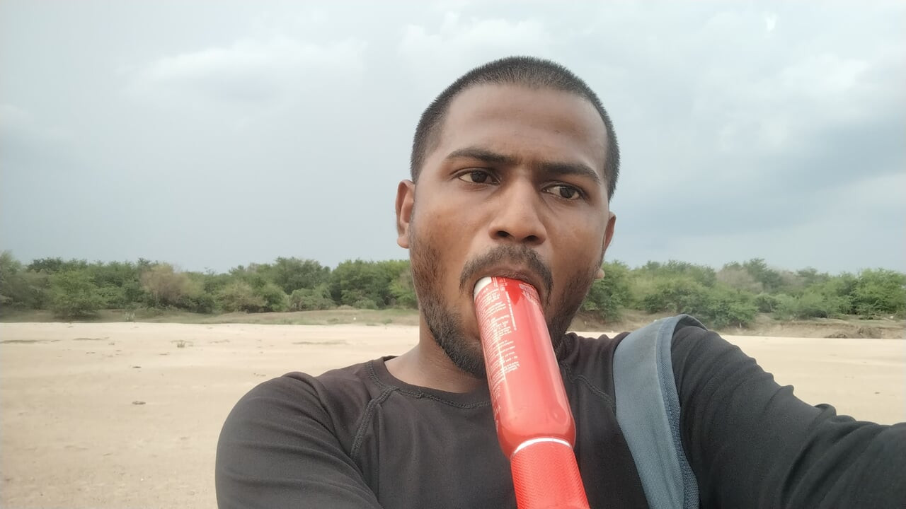 Hard Star young in forest alone