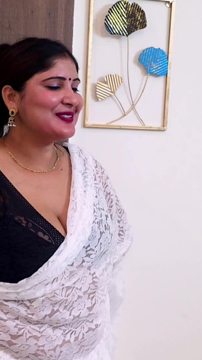 An Indian Asian desi sister-in-law got excited while watching a love video with her husband’s sister and then started | Clip 1