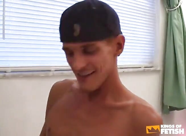 Skinny twink and his friend suck their big dicks and play on the bed