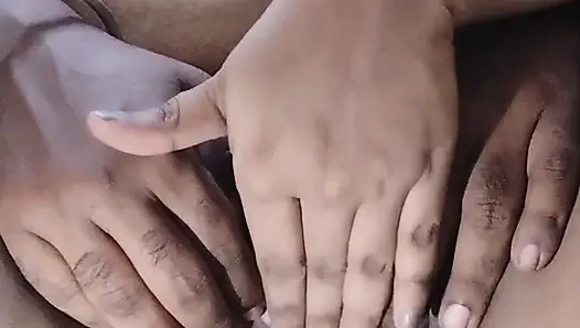 Tamil Housewife in Horney Mood, so Husband Decide Play with Her Pussy