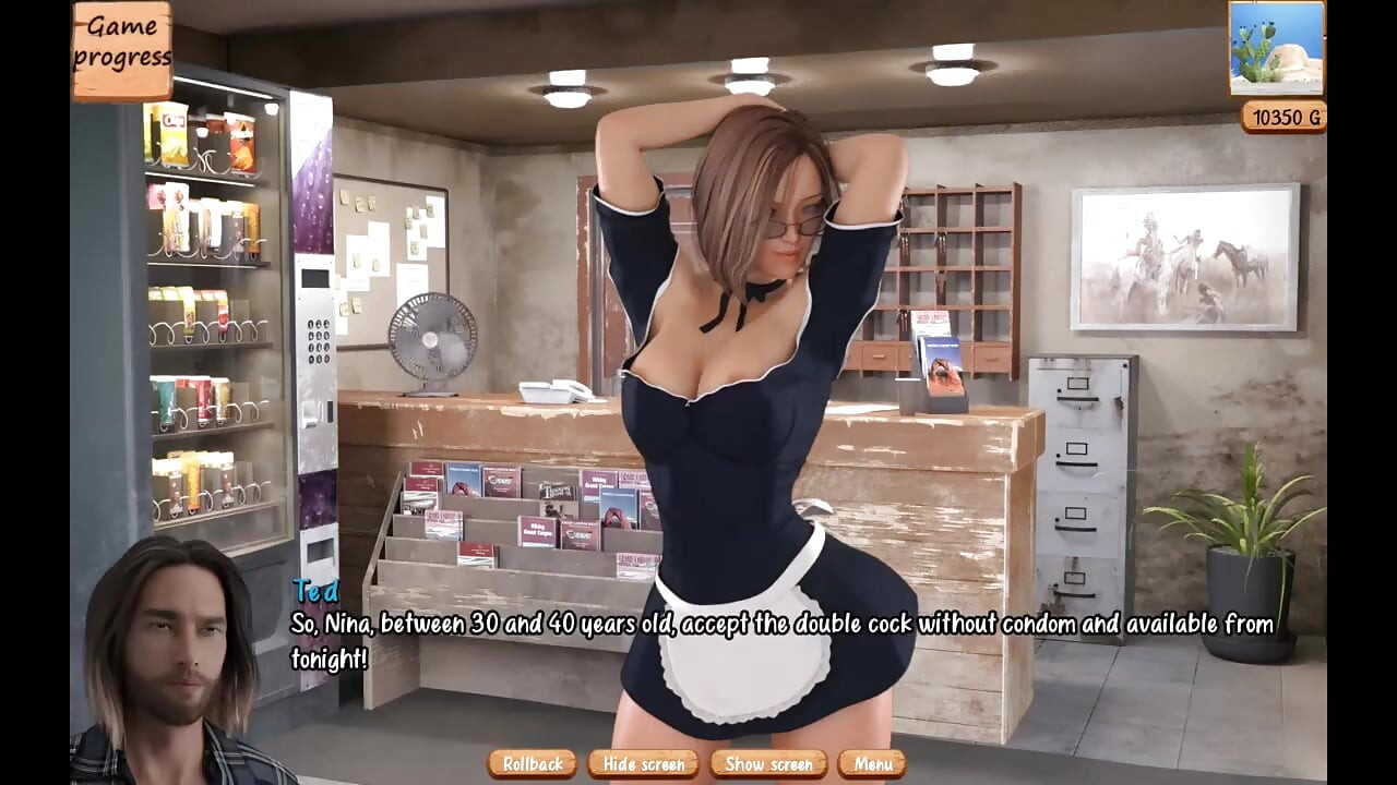 汽车旅馆游戏（ntr路线）热辣妻子幻想操一个壮男