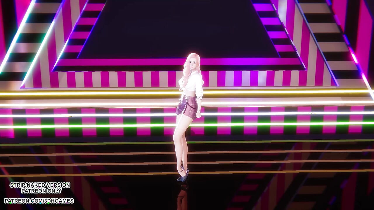 MMD NewJeans - ASAP - Seraphine Sexy Kpop Dance League of Legends Hentai Necenzurirano 4K 60FPS