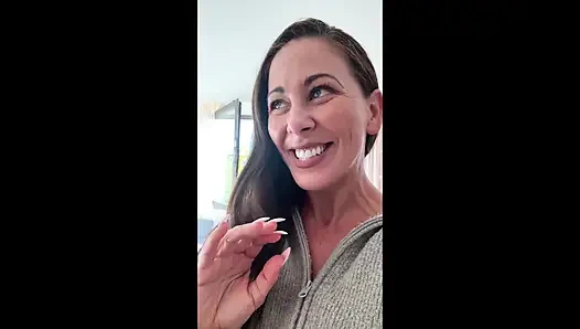 Cherie Devielle Rims and Sucks Keiran Lee off Till Facial