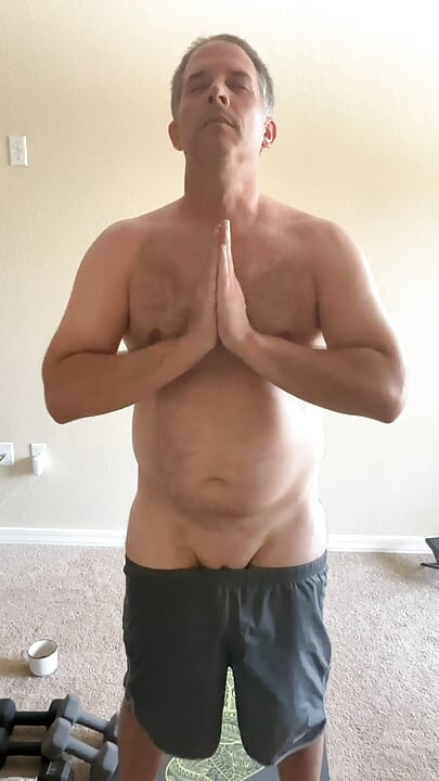 Stretching and lifting weights
