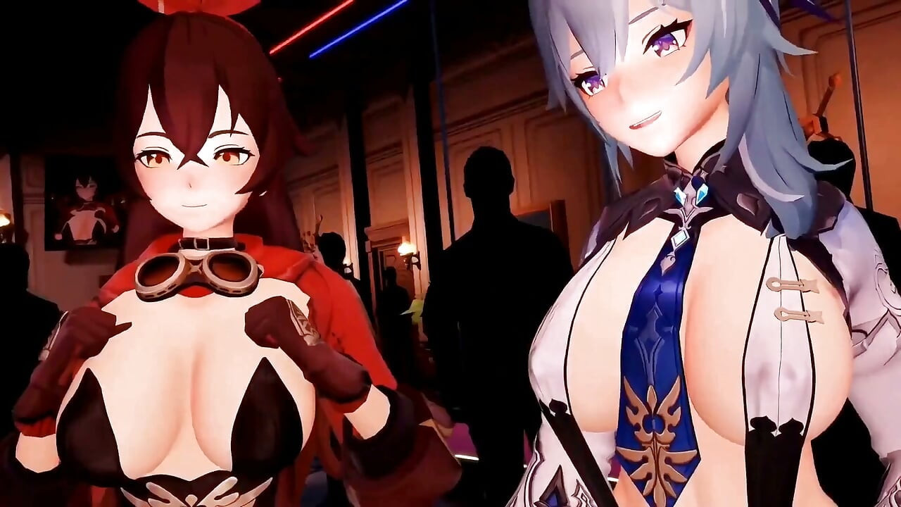 Genshin Impact - Monstandt Sex Party - 3D Hentai Animations