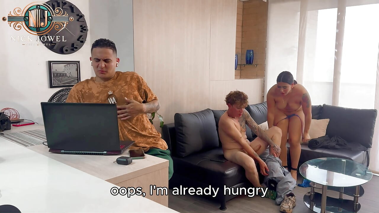 I Fuck My Friend's Wife While He Works on the Computer