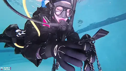 Underwater Domination in Full Scuba Gear