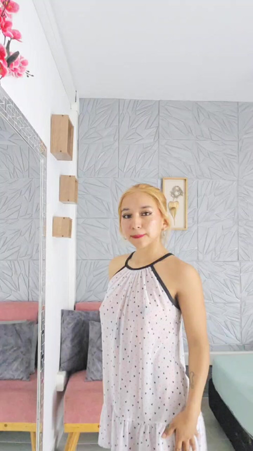 Sexy and sensual blonde is waiting for you