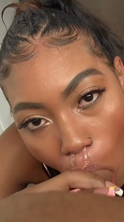 Incredible Ebony Babe Sucks My Cock So Good Feels Like HEAVEN | Clip 2
