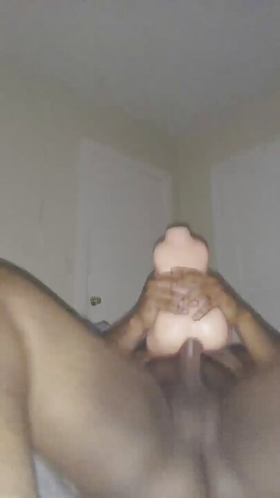 TheFuckGod03 Fucks Anally of Doll, and Shows Stroke