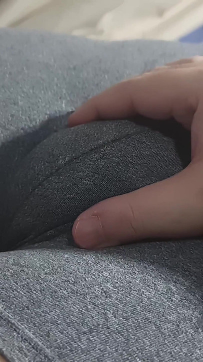 Compilation - Touching, squeezing and scratching my tight puffy pussy in leggings, shorts, spandex, suplex and yoga pants. | Clip 2
