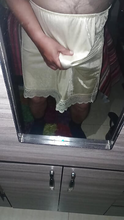 Mischief with my mother-in-law's petticoats