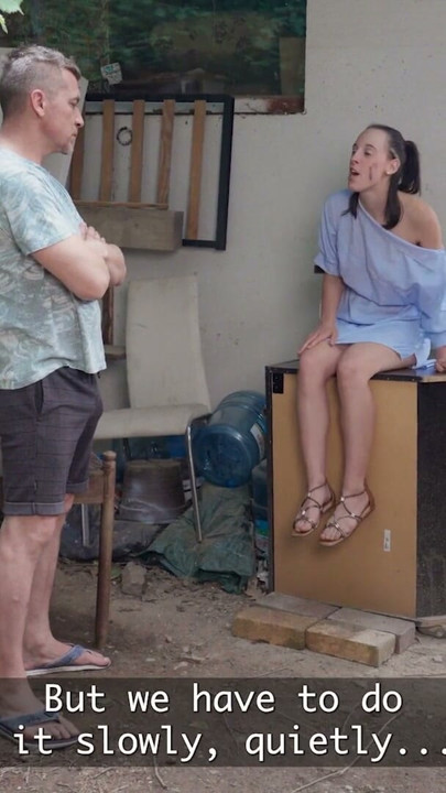 DADDY4K. Daddy, why do you always fuck my Girlfriends? | Clip 1