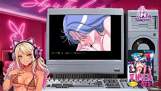 Hentai oyunu "Viper GTS" oynuyor