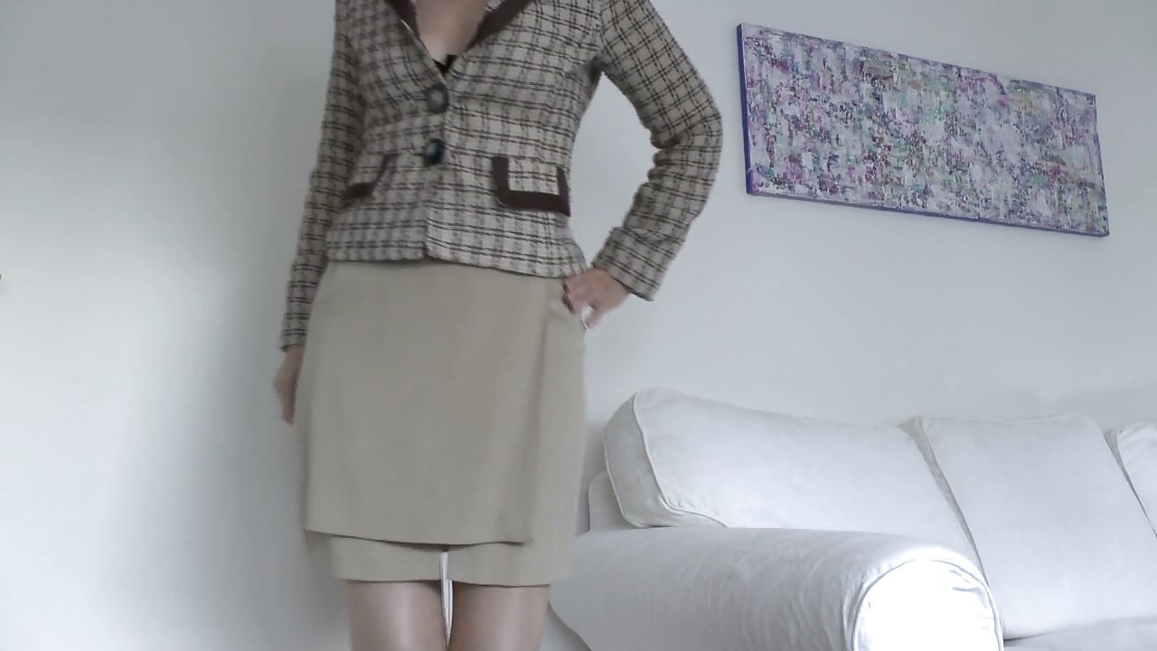 Because You've Been Such a Good Boy, Today You Get to Unload Your Cum Onto My Skirt-covered Ass, Lady Victoria Valente