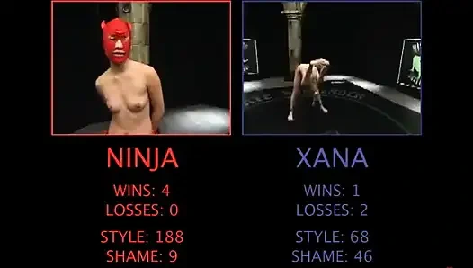 Ninja (4-0) ve xana (1-2)