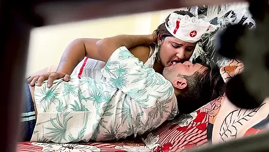 Lucky patient had sex with hot and sexy nurse