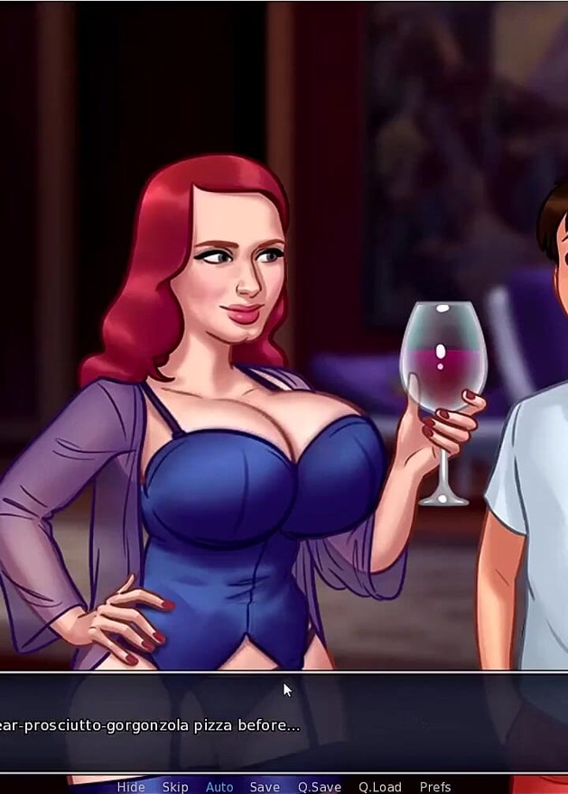 Summertime saga - Josephine gave Johannes a blowjob behind the counter ... Johannes fucked Tina