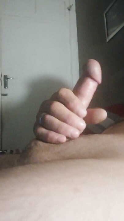 Playing with myself watching porn while my roommate could hear