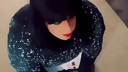 Amatör kadın kılıklı kadın sikiliyor