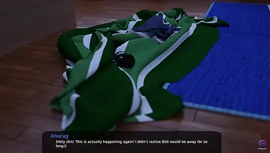 Kocası aldatan karısını üvey oğluyla yatakta yakaladı - 3 boyutlu hentai animasyonlu porno - orta yaşlı seksi kadın