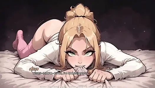 Mein neues Freundin-Spiel Tabu-Hentai-Spiel Folge 47 Sie wichst mit einem Dildo, während ihr Stiefbruder fickt!