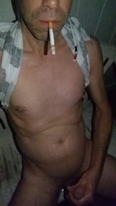 Pissing and smoking