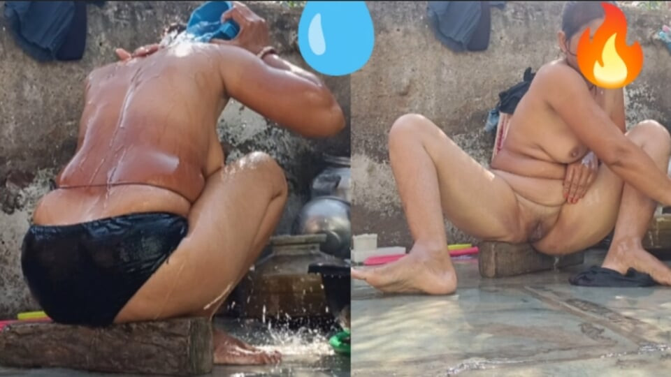 The stepsister undressed all the clothes and dressed naked in underwear, the beautiful slim waist was completely naked, big bobby big ass twitching the naked bathroom.