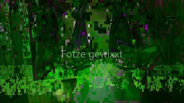 Worthless dumb German blonde cunt looking into cam and playing