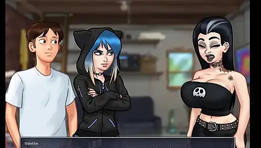 Yaz mevsimi efsanesi: bir kızla takılmak için üniversiteyi atlıyor bölüm 58,59