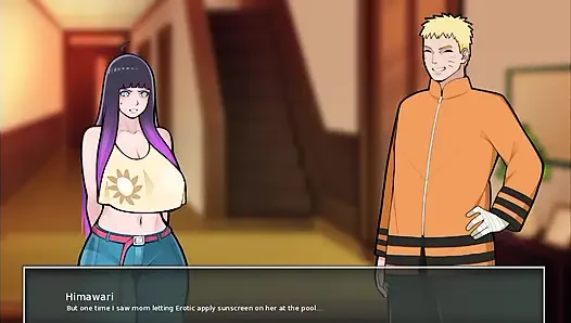 Konoha MILFs Part 38 - Naruto Almost Caught Hinata Masturbating Her Stepson in the Bathroom - by Eroticgamesnc