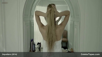 Gabriella Wilde completamente nuda