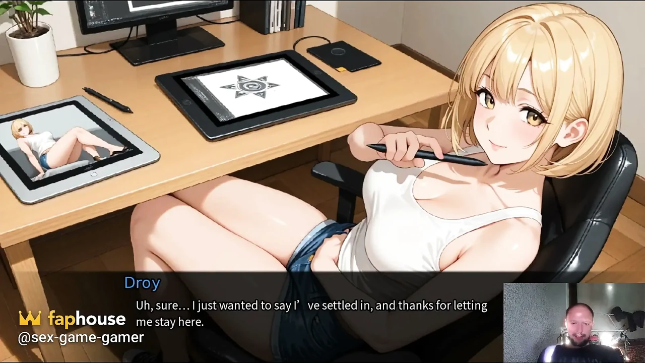 The Start of a New Acquaintance with Our Busty Friend
