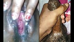 Відео дружини дезі - шоу пестощів пальцями пизди та дрочка руками для чоловіка
