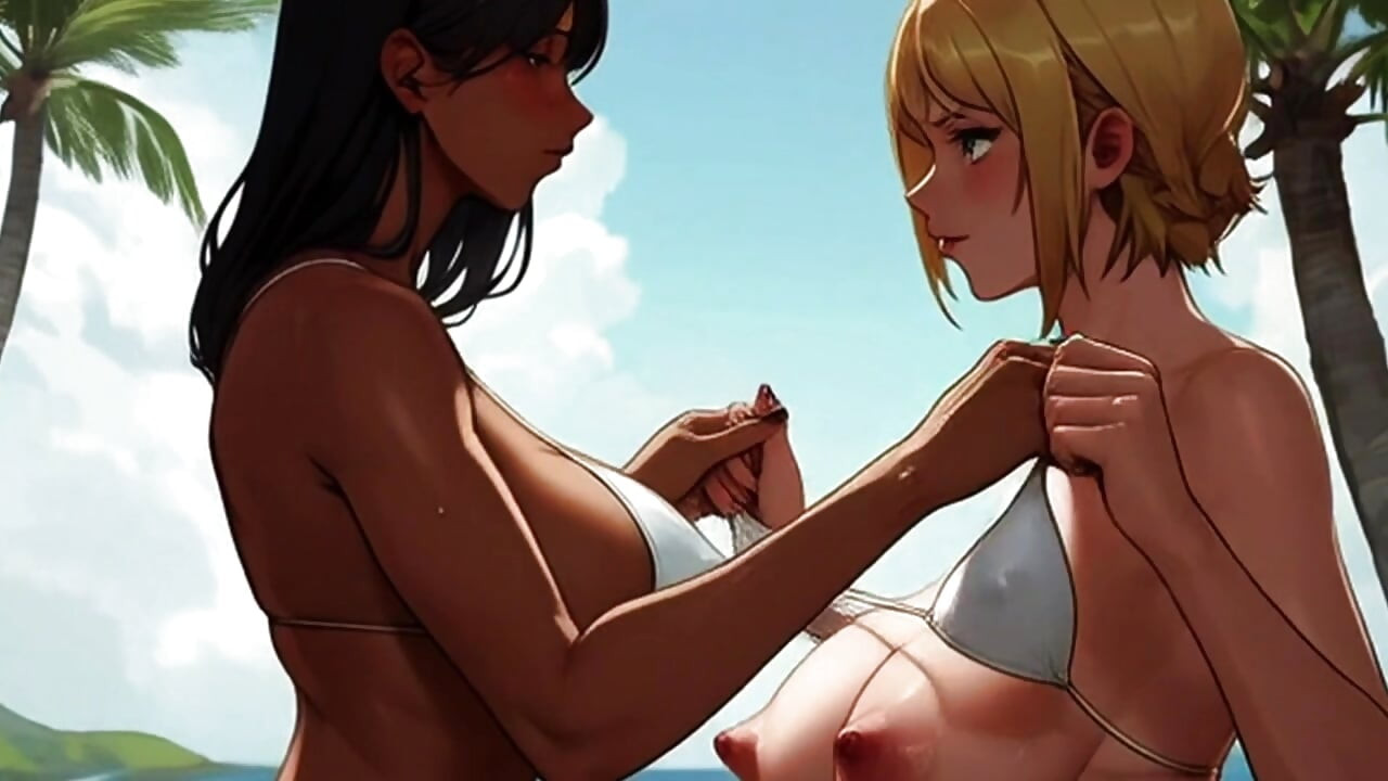 Γαλακτώδεις λεσβίες Milf θηλάζουν η μία την άλλη δημόσια