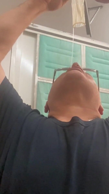 Spectacular moment from "Filled Condom"