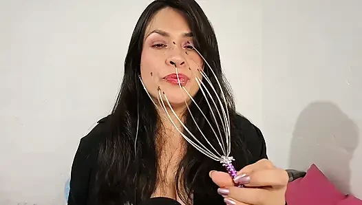 Asmr - pijat cranial sampai terasa menggelitik