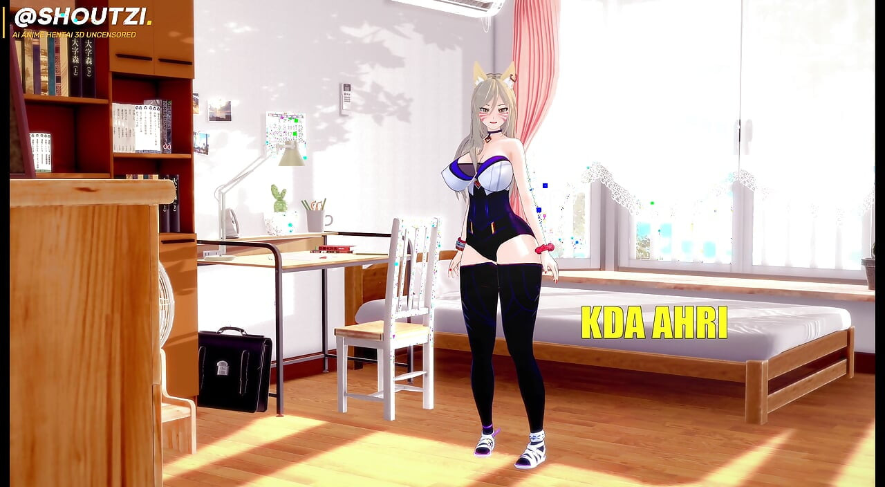 Ahri Kda Do Lol Usa Os Pés E Mostra Que Ela Te Domina Fazendo Você Parecer Uma Amazona!
