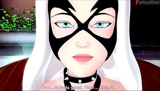 Felicia hardy (siyah kedi) ateşli bikinili seks - harika