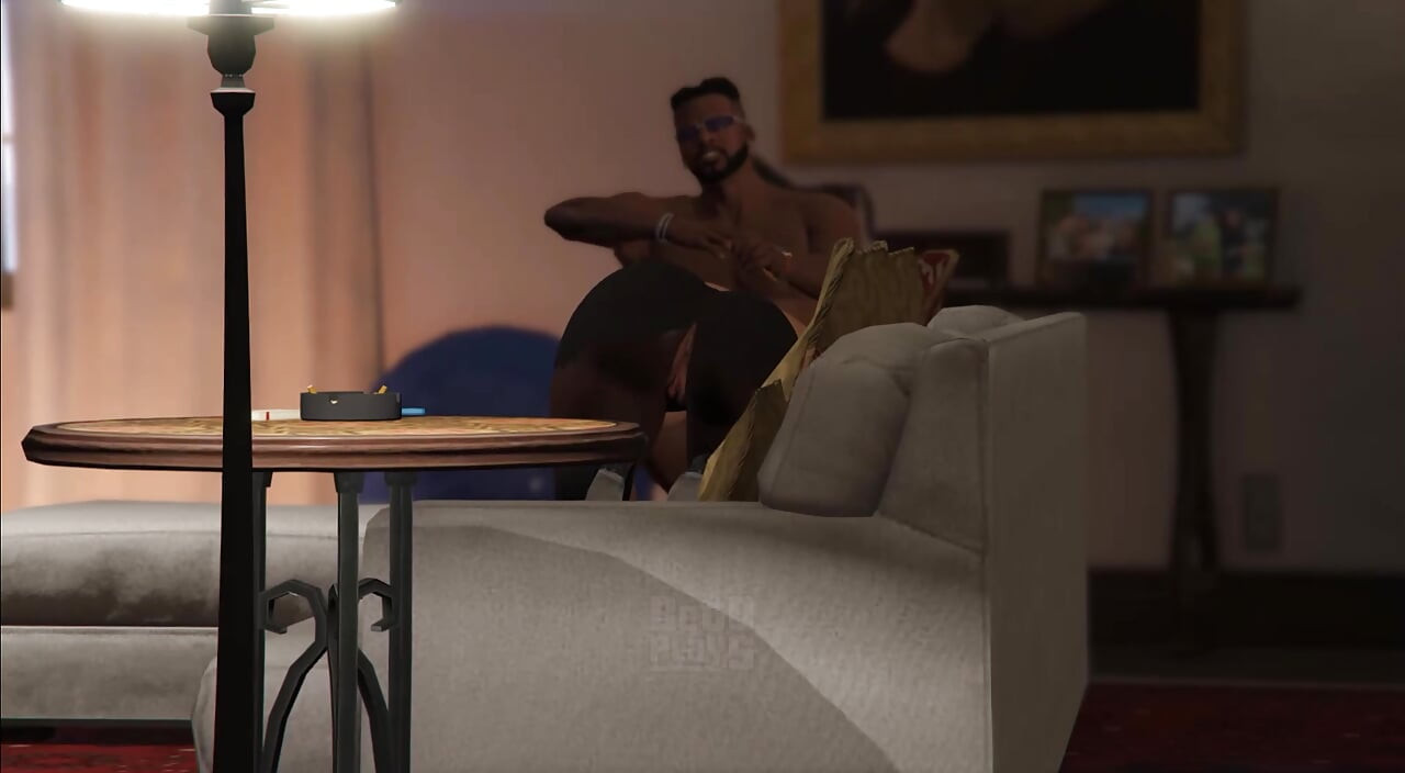 GTA V أماندا تأخذ فرانكلين داخل منزل مايكل (الجزء الثاني)
