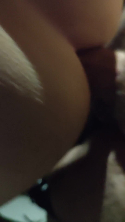 Emotional moment from "My bareback christmas present in my ass"