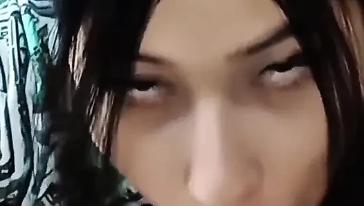 Beautiful Busty Asian Woman in a Romantic Sexual Encounter