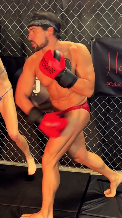 Boxing Match: Mars Solo & Sam Stout Go Glove to Glove in This Three Round Fight Between Long Time Rivals with Trash Talking, POV